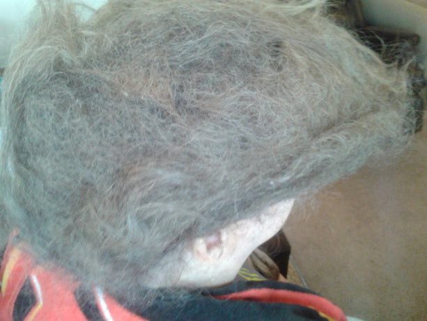 Disentangle Hair Is The Only Option For Very Matted Tangled Hair