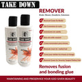 Bundle of 2 Bottles of Take Down Remover Detangler cream