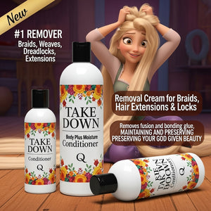 Trial Size 4oz Take Down Remover Detangler
