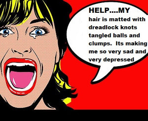1 Detangle Donations - Support and Save Matted Tangled Hair